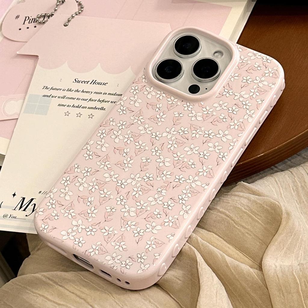 Small Flower Case for iPhone 16 iPhone 17 iPhone 17 Pro Max