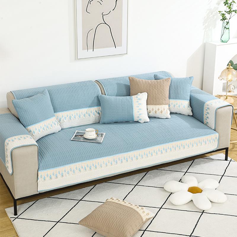 1pcs Thicken Four Seasons Universal Sofa Cushion Simple Armchair Furniture Protector Couch Covers Slipcovers for Living Room