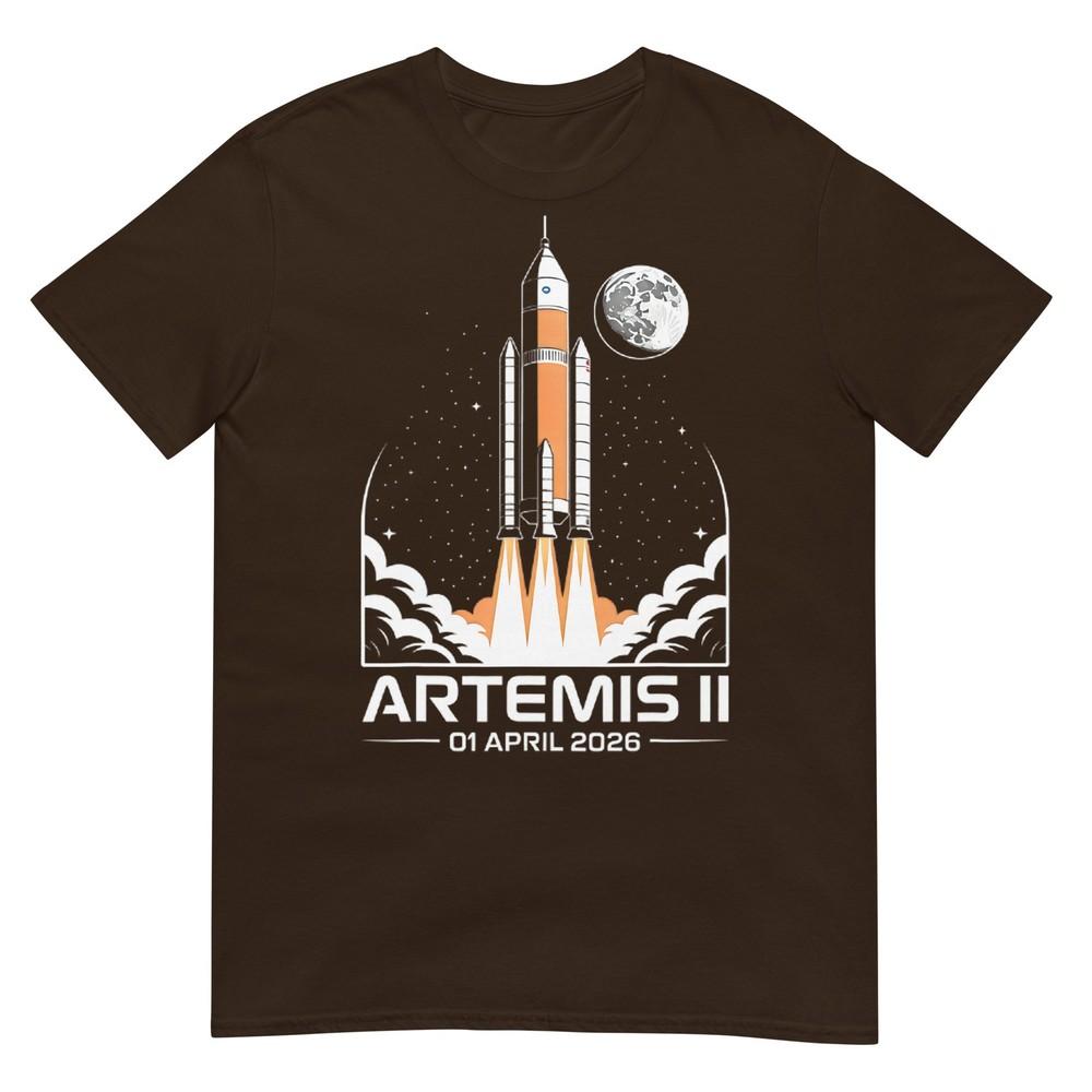 Artemis Ii Launch To The Moon Space Mission April 2026 TShirt