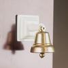 HIGHAWK Doorbell Copper Antique Brass Home Interior Good Luck Chime, Bell, Doorbell, Decor, Entryway, Decor, Matte, (Large, Double-Sided Tape)