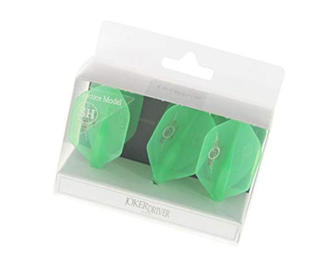 JOKERDRIVER Zero Wing Logo Practice Flight Shape Clear Green