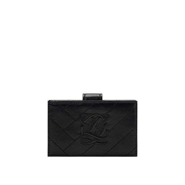 Louis Quatorze L-Quilting Women'S Card Wallet Ss3Qt13Bl