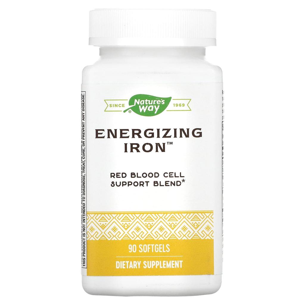 Nature's Way, Energizing Iron, 90 softgels