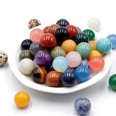 16mm Natural Amethyst Agate Round Beads (No Holes)