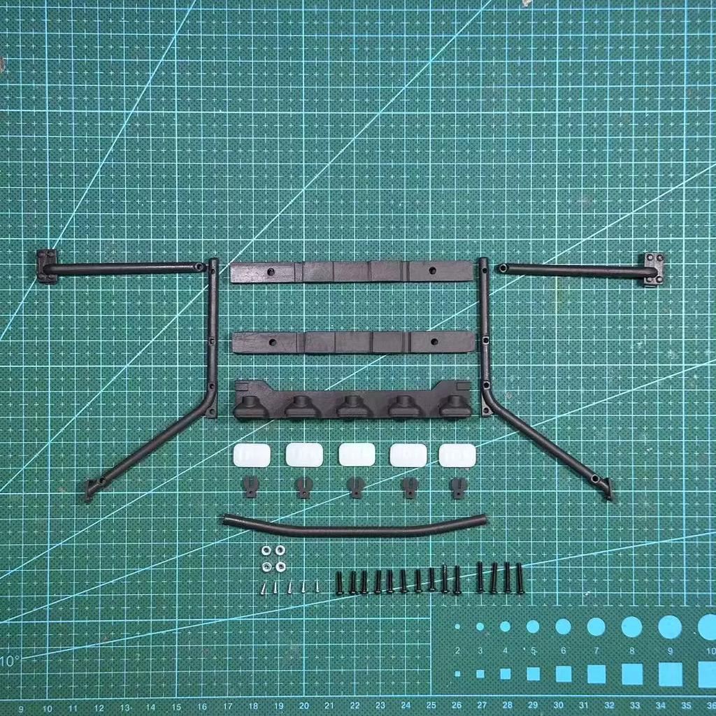 MN-82s RC Offroad Truck Upgrade Body Shell Custom Exterior Toyota Style Mood Modification Part For RC Crawler Hobbyists