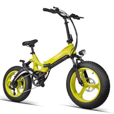 Bicicleta Eléctrica Adulto MIHOGO 20" Motor 750W Bicicleta Eléctrica Urbana 48V 12.8AH Autonomía Máxima 100Km Carga 120Kg 7 Velocidades NX