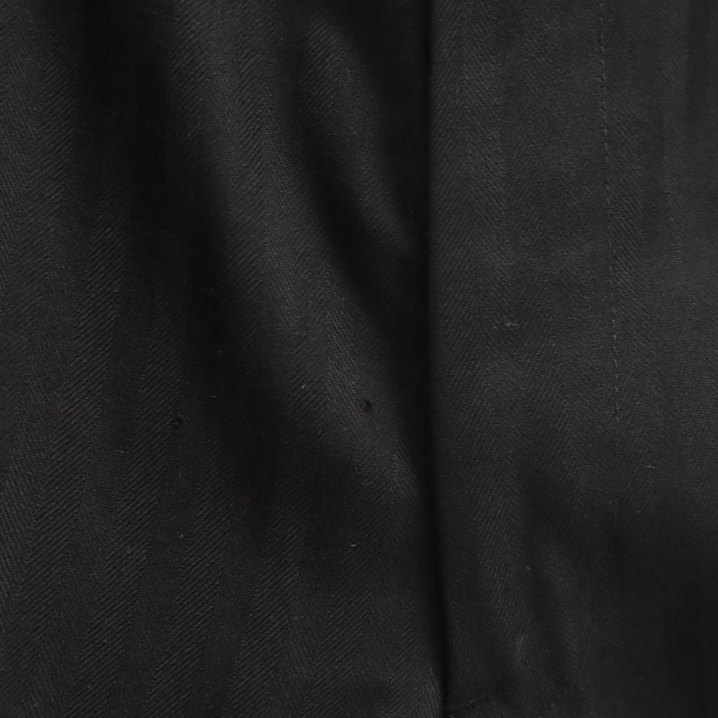 after six 70s Made in USA Vintage Slacks pants 42-3-4 black Biggs Men's Used