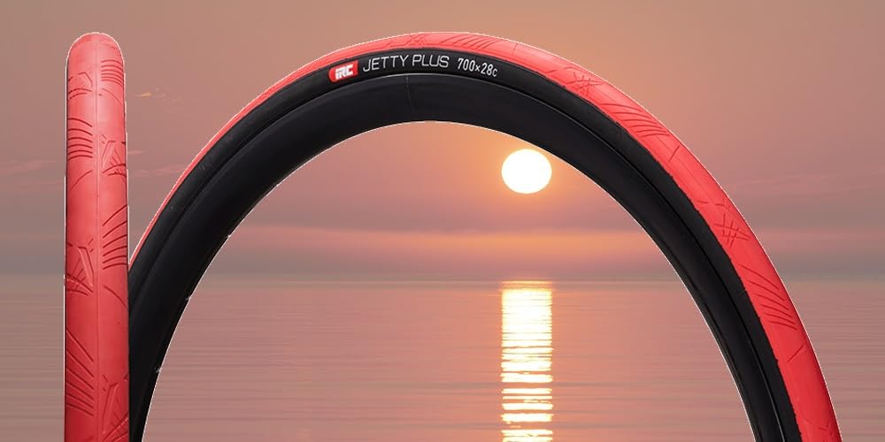 

IRC tire Bicycle tire JETTY PLUS 700 x 35C Sunset Red 1 piece 190214