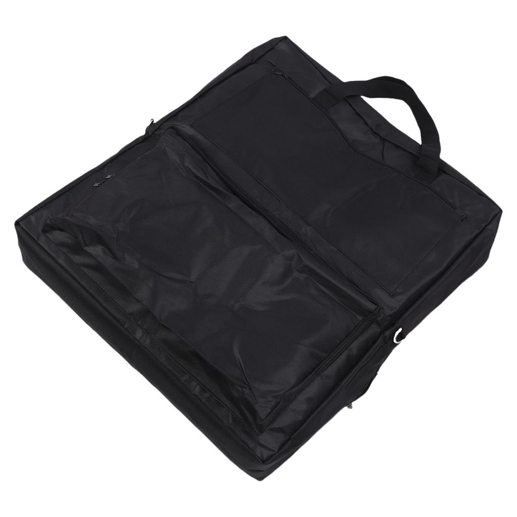 Geantă de depozitare panou solar strat dublu pliabilă de călătorie husă de transport panou solar pentru camping excursii cu RV petreceri