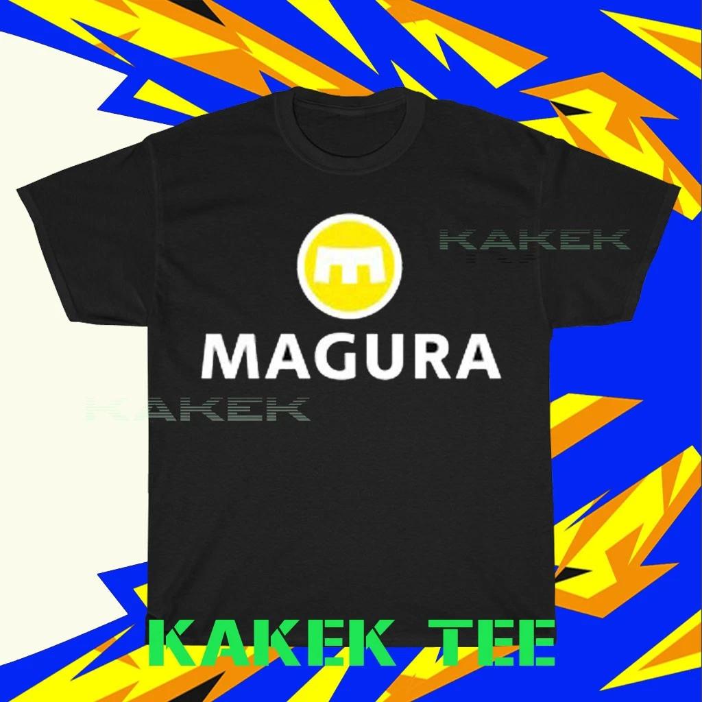 

Magura Brake Logo Men s Black T-Shirt Logo American T-Shirt Funny Size S to 5XL 4XL