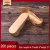 Heat-Resistant Laminated Baking Cups, Oil-Proof Cake & Bread Trays, Set of 200