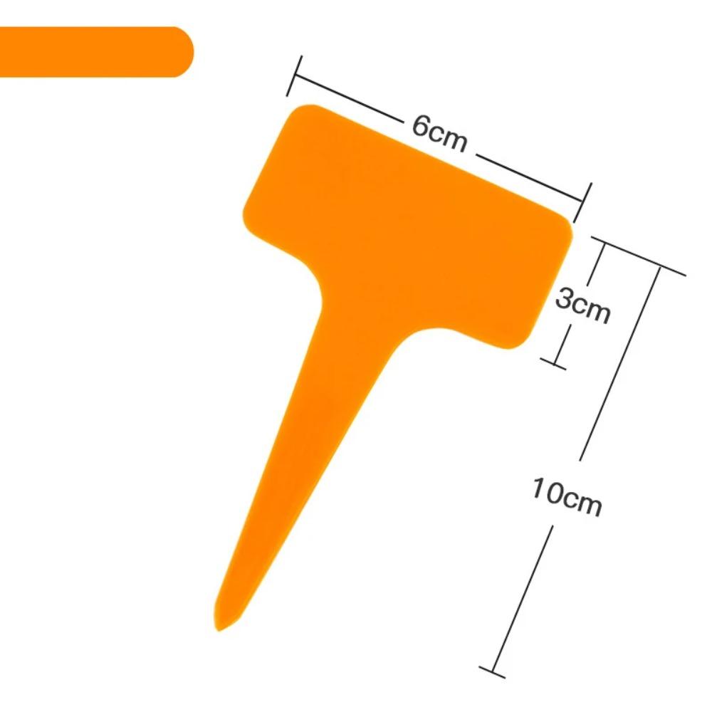 Garden Plant Tags Waterproof Plastic for Gardening Name Seedlings and Vegetables Plant Labels Reusable Markers Marcadores