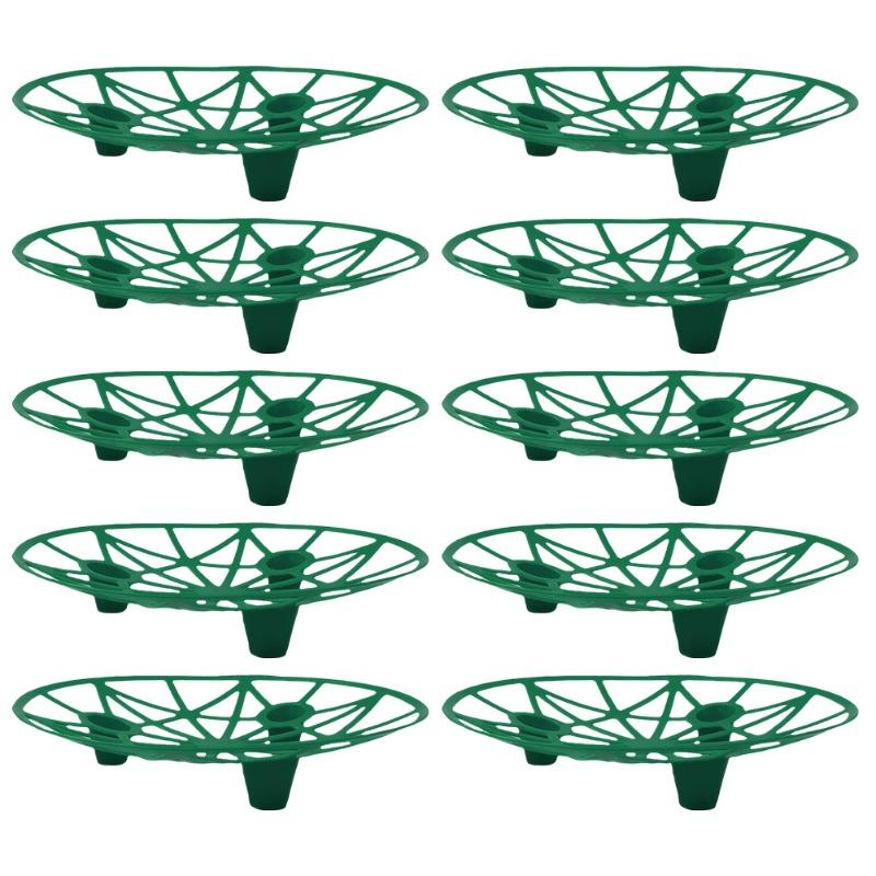 10PCS Melon Cradle Pumpkin Watermelon Stand Plastic Garden Plant Support for Squash Cantaloupe Strawberry Fruit Holder