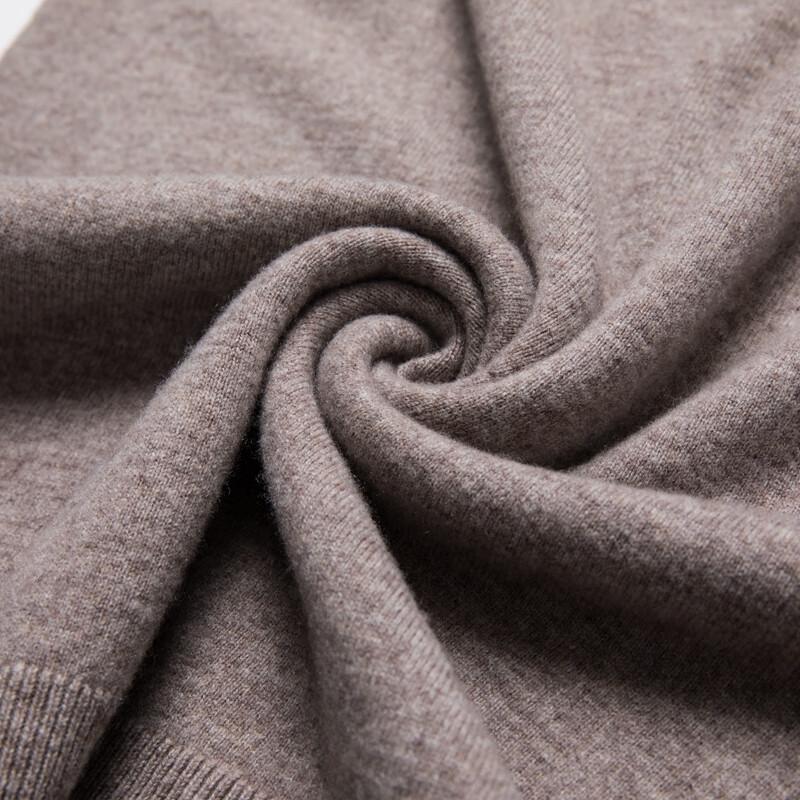 Hengyuanxiang Men's 100% Wool Pullover Sweater