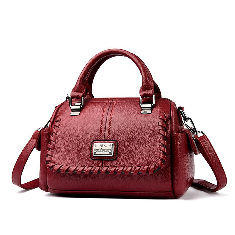 

Handbag - Fashionable - Senior Ladies - Single Shoulder Crossbody Bag червоний