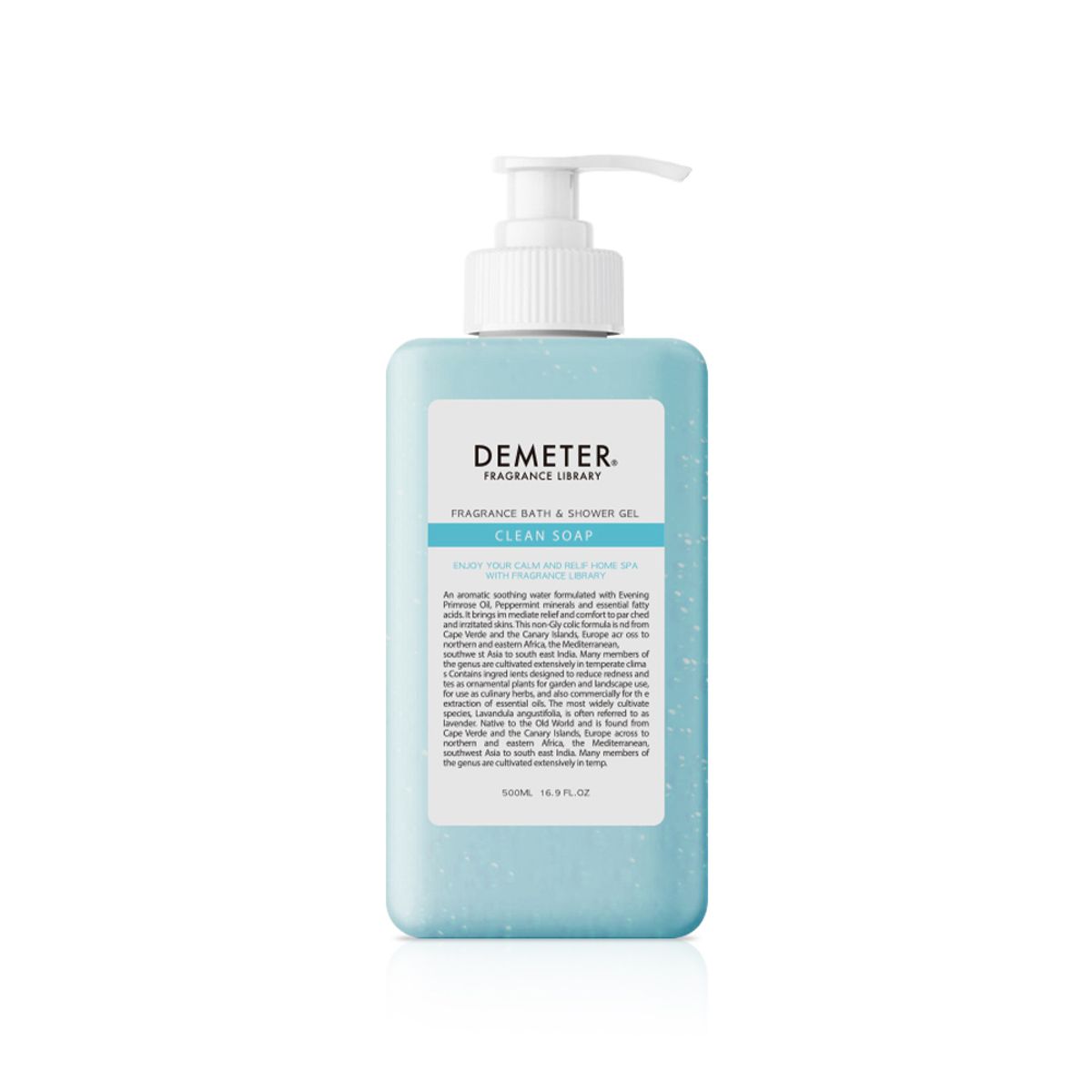 Home Spa Scrub Body Wash Clean Soap 500ml