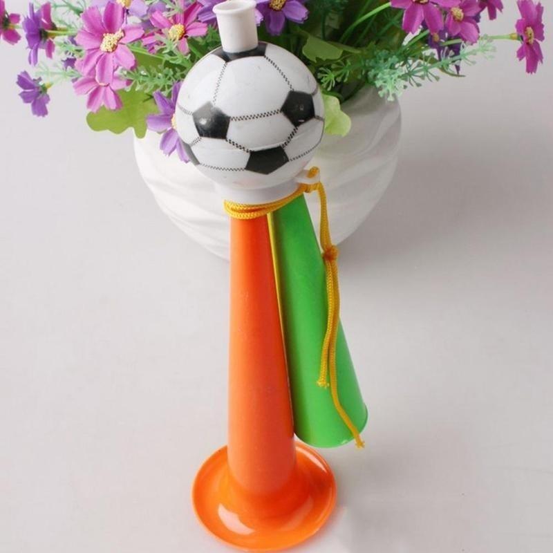 Sprots Koncerty Mistrovství světa Trubka Hračka Plastový Fotbaloví fanoušci Povzbuzující roh