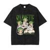 Anime MMushoku Tensei Magliette Oversize Vintage Lavate Unisexga Greyrat Eris Maglietta Roxy Maglietta Sylphiette Top T-shirt Cotone