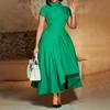 Summer Fashion Temperament High Waist Banquet Swing Dress Elegant Party Dress