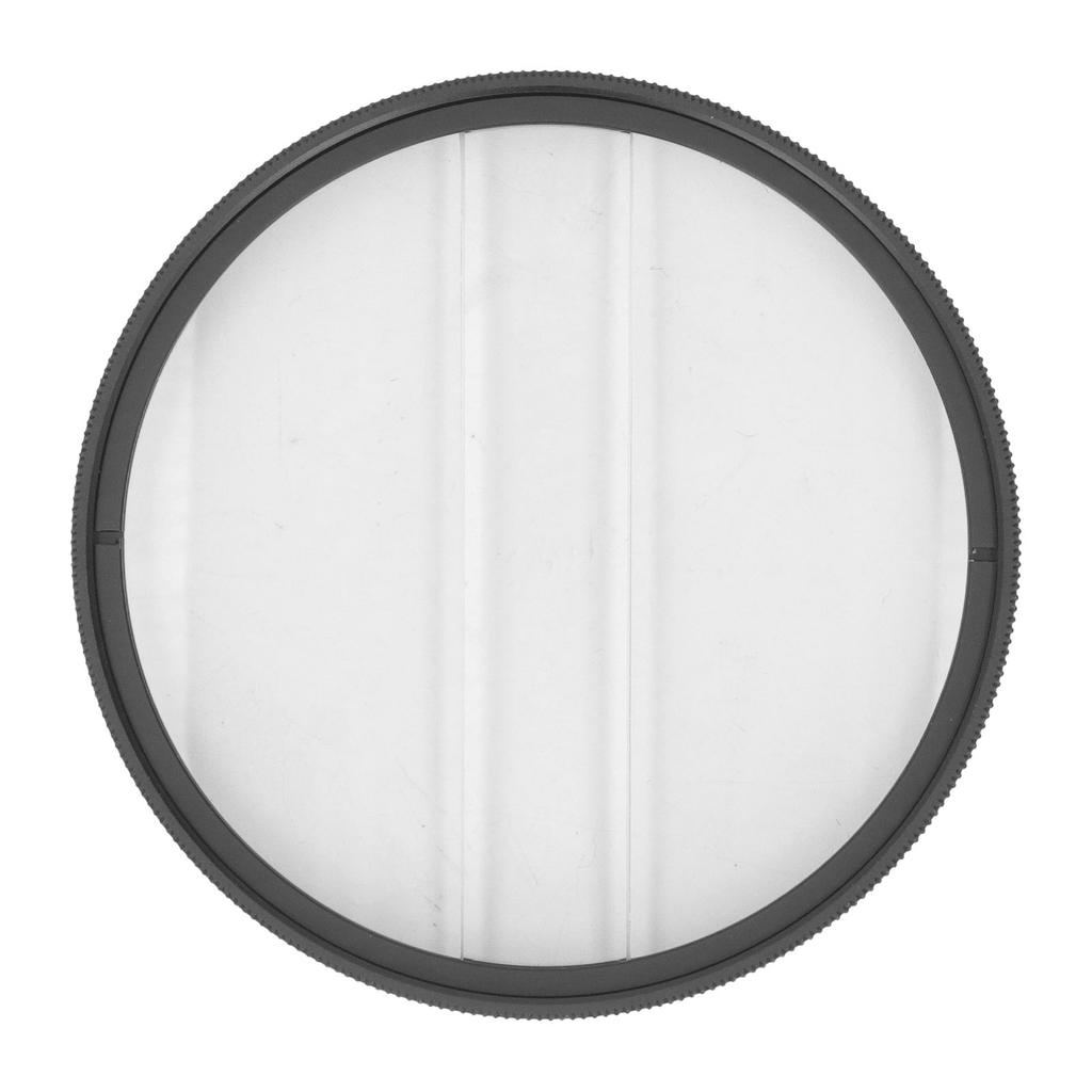 Double Half Moon Prism Special Effect Filter Camera Center Field Separation Diopter Filter Photography SLR Camera