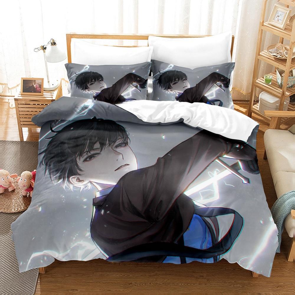 Anime Story Omniscient Reader's Viewpoint Bedding Set Single Twin Full Queen King Size Bed Set Adult Kid Bedroom Duvetcover Sets