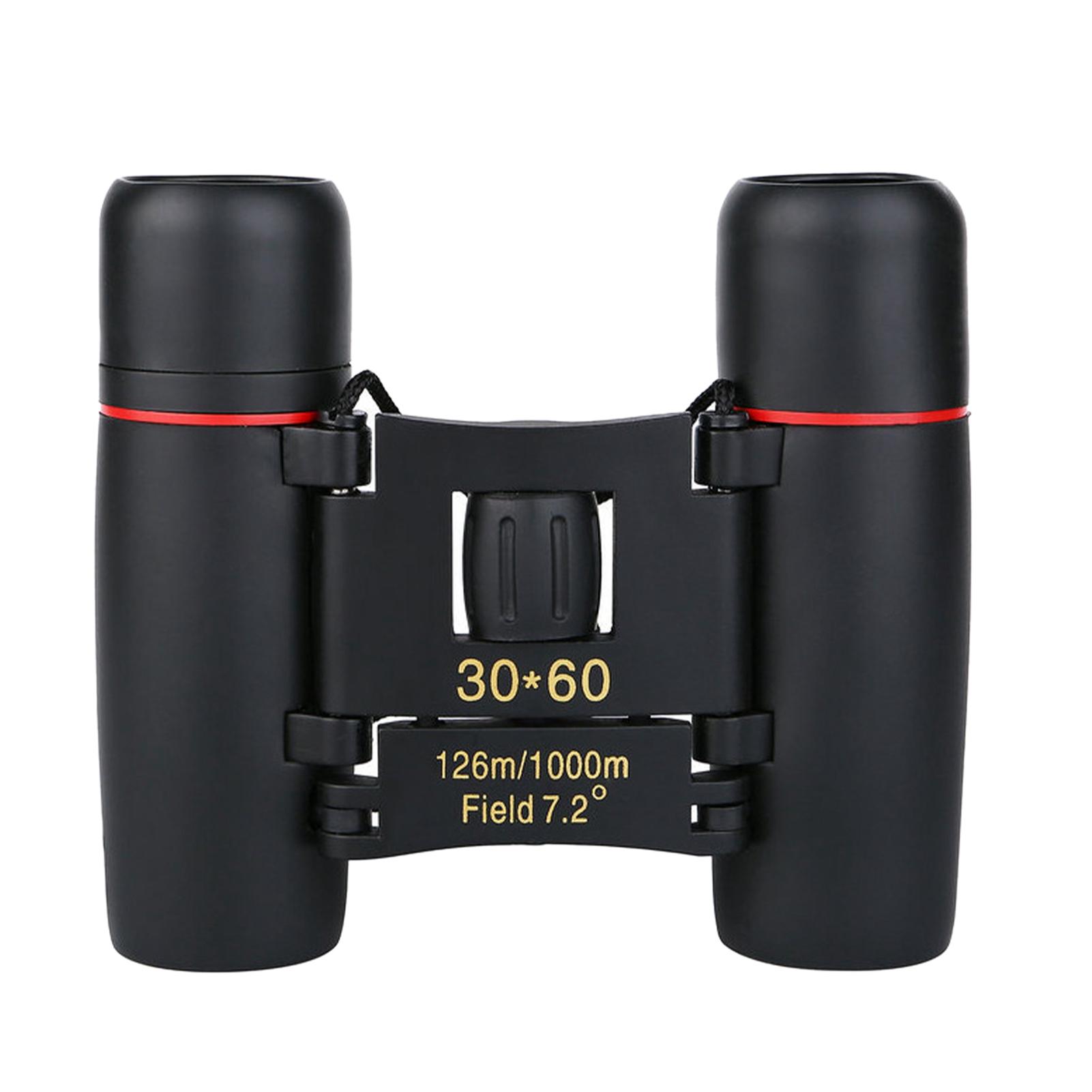 

Міні бінокль 30x60 високої чіткості з широким полем зору, портативний, для нічного бачення в умовах слабкої освітленості