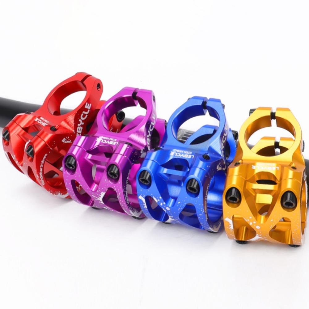 

35mm Bike Stem 0 Degree 31.8mm Ultralight Bike Stem MountainBike Attachment рожевий