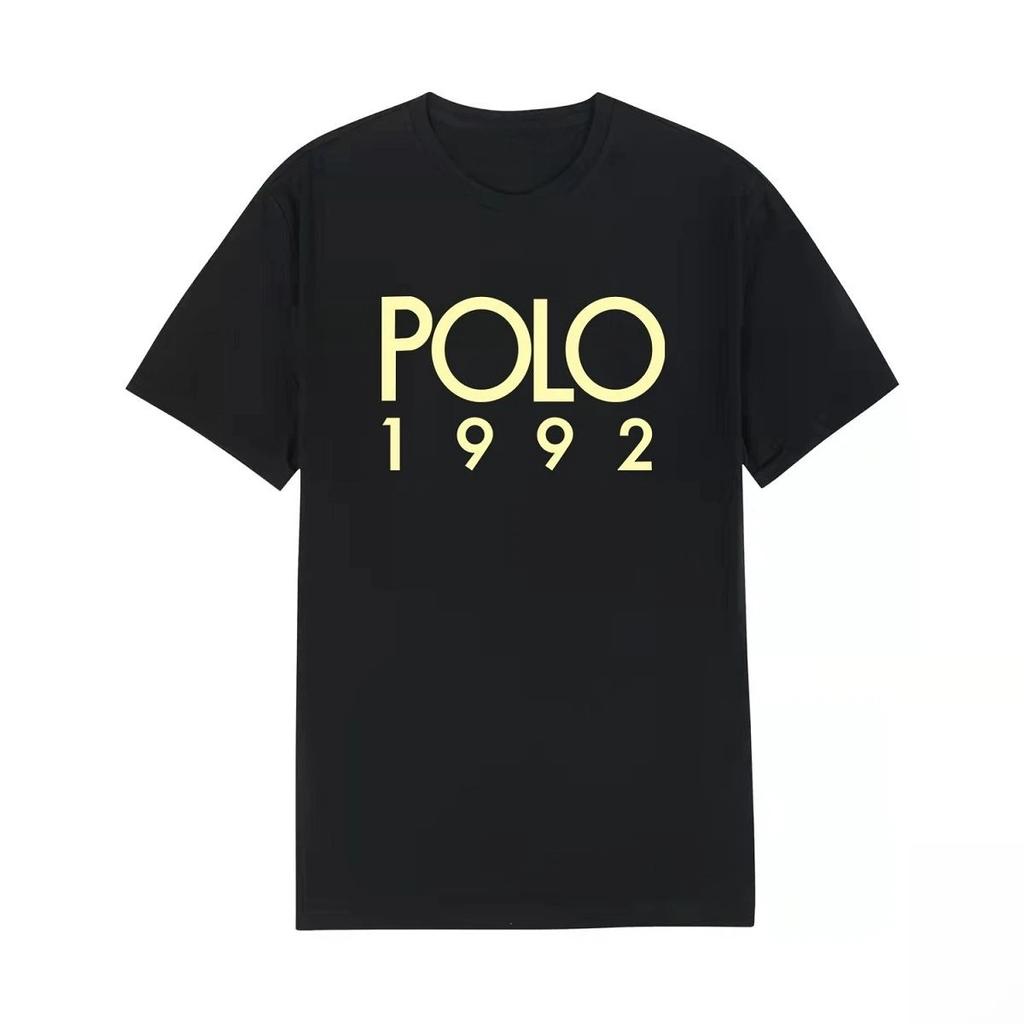 Trendy Brand New Letter Printing Mens Shortsleeved Cotton Tshirt Summer Womens Crew Neck Couple Casual Sports Versatile Tops