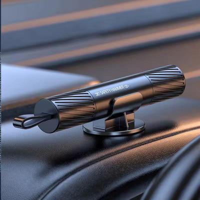 Car Safety Hammer Emergency Glass Breaker Seat Belt Cutter High Hardness Tungsten Steel 2 In 1 Rescue Tool Auto Accessories