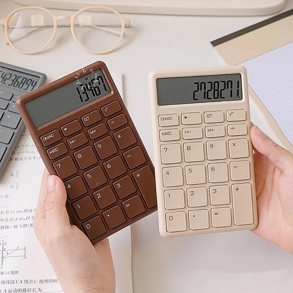 Accounting Tools Mini Calculator Digital Display 12-digit Calculator  Learning Tools