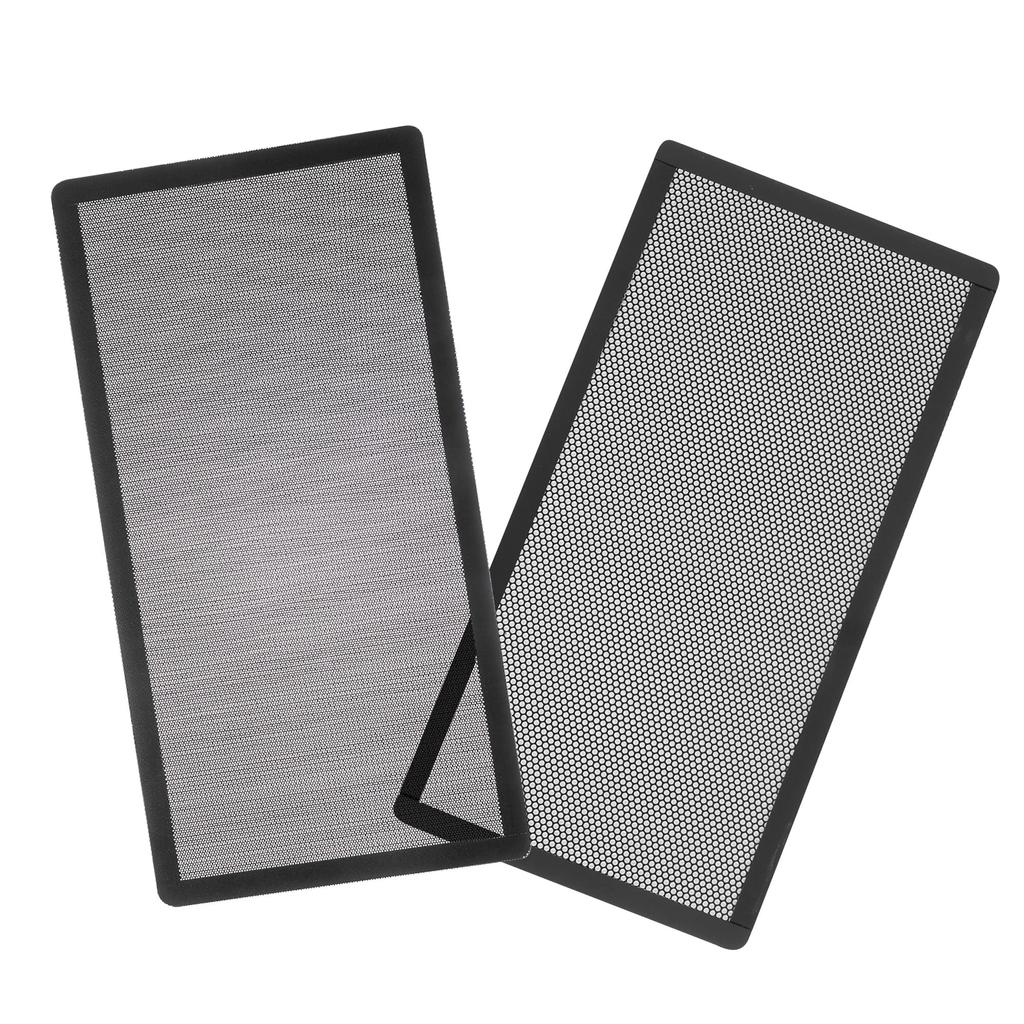 PANO-MOUNTS Staubfilter Magnetischer Lüfterfilter für PC-Gitter 280mm, Runde Löcher 1mm & 2mm (je 1) PC-Gehäuse Staubfilter, Lüftergitter, Netzabdeckung