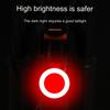 Highlight Led Warning Bike Lights USB Charging Bicycle Accessories Waterproof Tail Lamp