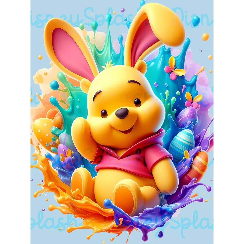 Rabbit Ear Eevee Frozen Anna Elsa Diamond Painting New Full Diamond Cute Girly Style Handmade DIY Diamond Embroidery Material Pack