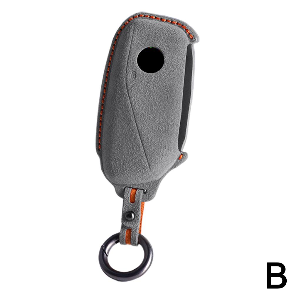 Car Key Case Cover For BMW Series 7 735 I 740 Li X7 X1 U11 2024 I7 G07 LCI XM Keychain Accessories Protector Shell