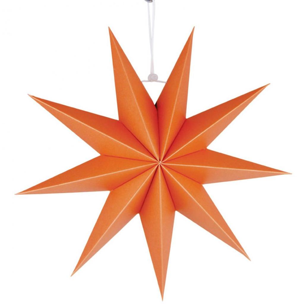30cm Nine-pointed Star Paper Hanging Decoration for Kids Room Party Classroom