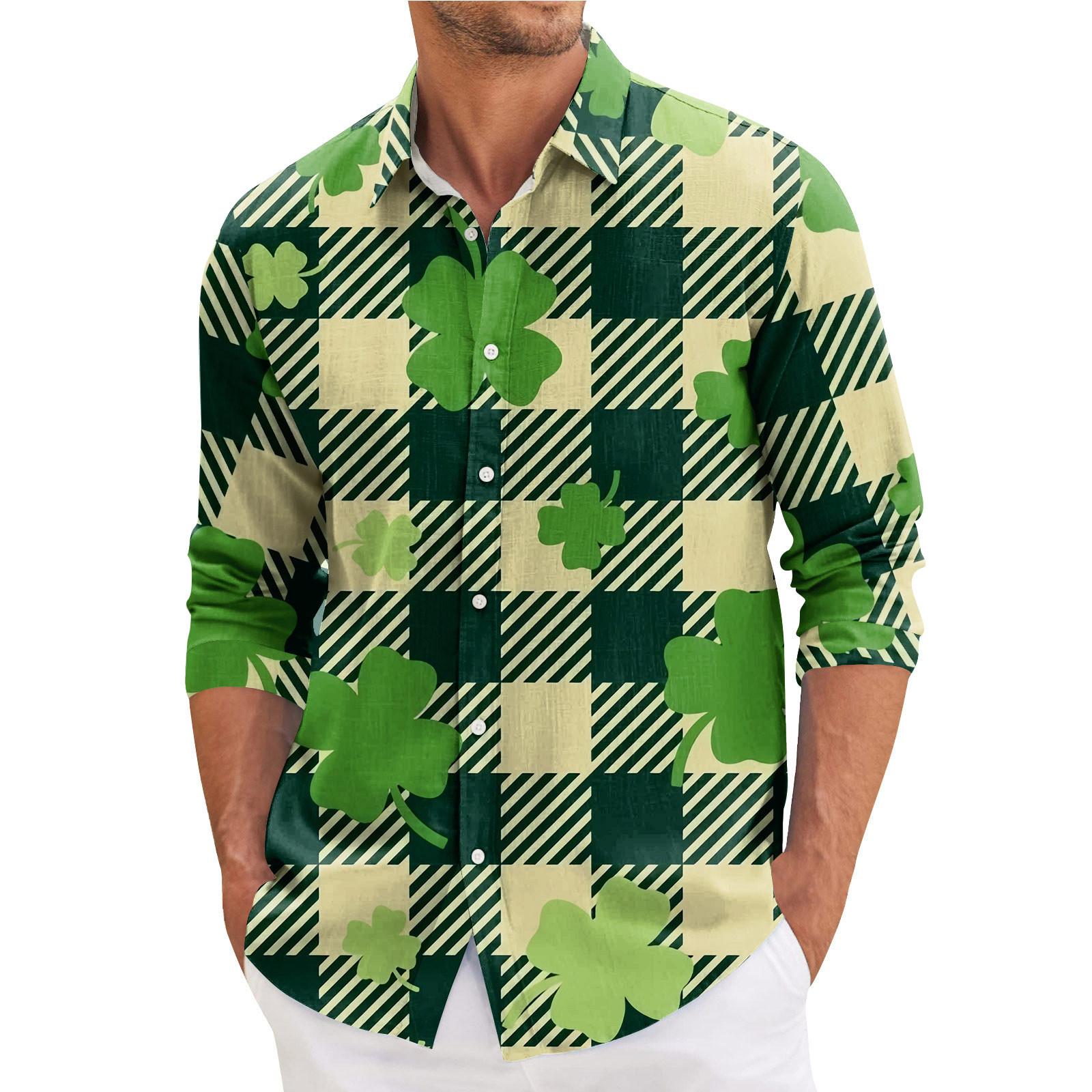 

Мужская весенняя повседневная свободная рубашка с длинным рукавом с принтом Мужская рубашка XXXXL