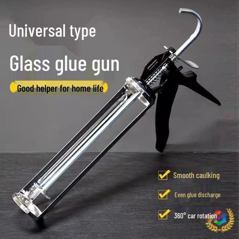 Labor-Saving Manual Caulk Gun with Multi-Bearing Design for Easy Silicone Application