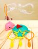 Soap Bubble Set 3 Rings Animal Liquid Soap Bubbles For Kids