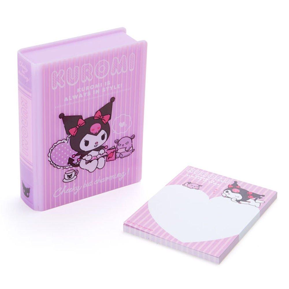 Kuromi Memo in a case book-shaped