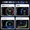 Wiiyii OBD2 Display Car HUD GPS OBD2 Dual System Turbo Screen Compatible with All with Obstacle Diagnostics and Warnings Multimeter, Head-Up A600,