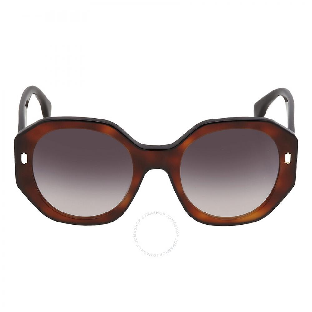 

Fendi Gradient Smoke Geometric Ladies Sunglasses FE40045I 53B 54