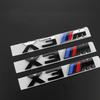 Car Valve Core BMW 3D Electroplating Emblem Stickers Trunk Decorative Stickers For BMW M X5 E91 E70 F11 E30 F31 X3 F25 E61 E83 JK4