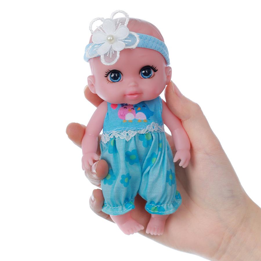 30cm Reborn Baby Girl Doll - Soft Vinyl Soothing Toy for Children