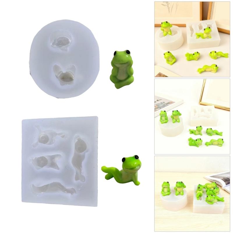 Silicone Resin Mold for Jewelry Making, Flexible Casting Mold with Playful Animal Design for Pendants and Charms