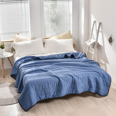 Pure Color Washed Cotton Air Conditioning Japanese Quilt Summer Cool Quilt Thin Quilt Single Double
