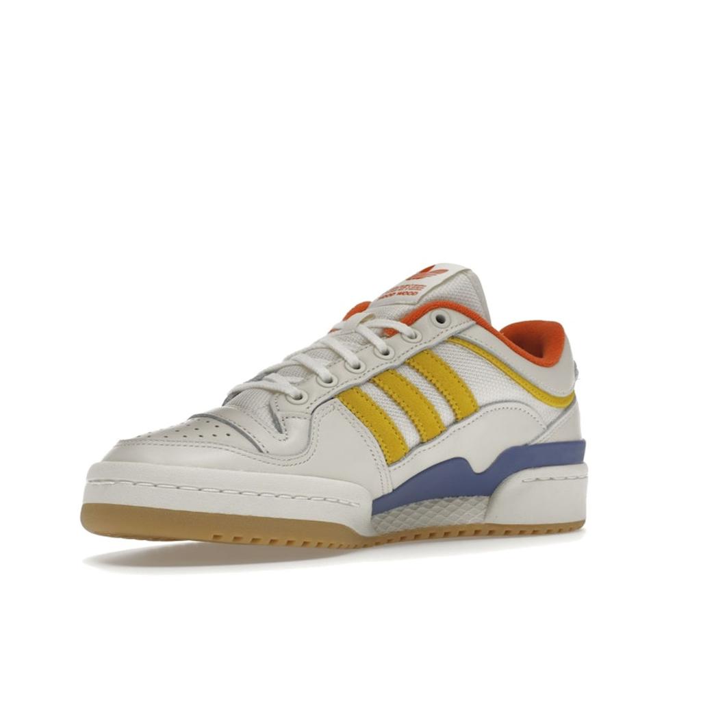 Wood Wood x adidas Forum Low Off White Yellow Unisex Sneakers Cream Altered-Amber GW9313