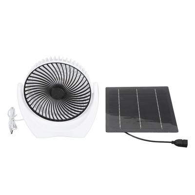 Güneş Paneli Fan Kiti 7W 5V Taşınabilir Güneş USB Fan Sera Evcil Hayvan Evleri İç Mekan Dış Mekan için