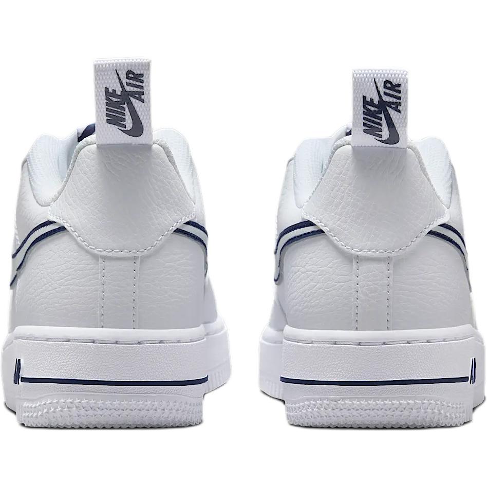 New Nike Air Force 1 Lv8 Abrasion Resistant Low Top Kids Lifestyle Shoes White Kids' IB2883-100