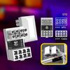 180 Degree 8 Pin Female To 8 Pin Male Adapter Desktop Computer U Shaped Angled Power Adaptor DIY Accessories for Graphics Card