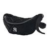 New York Yankees Polyurethane Crossbody Fanny Pack Regular Unisex Black Casual 3AHSM064N-50BKS-BLACK